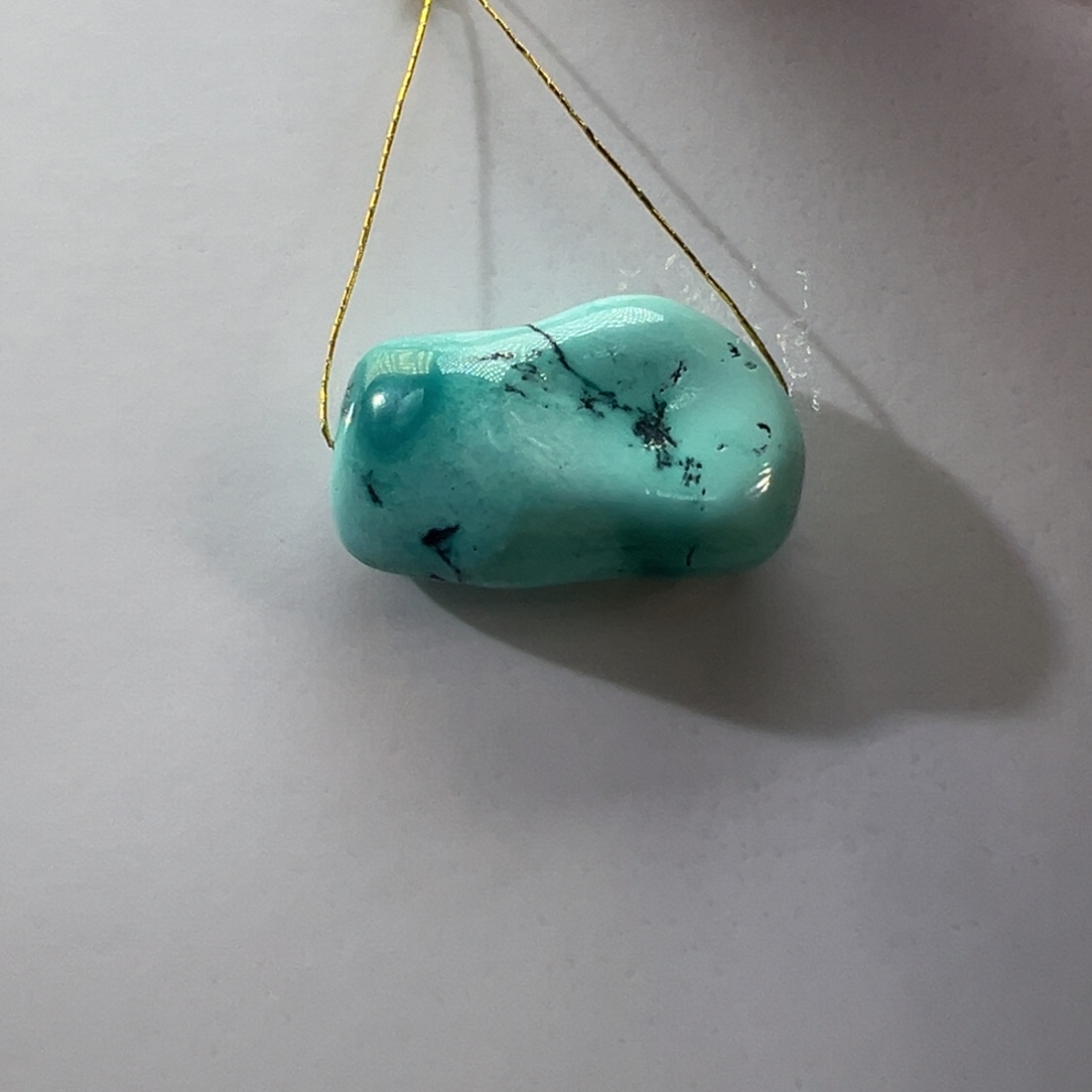 绿松石未镶嵌挂件