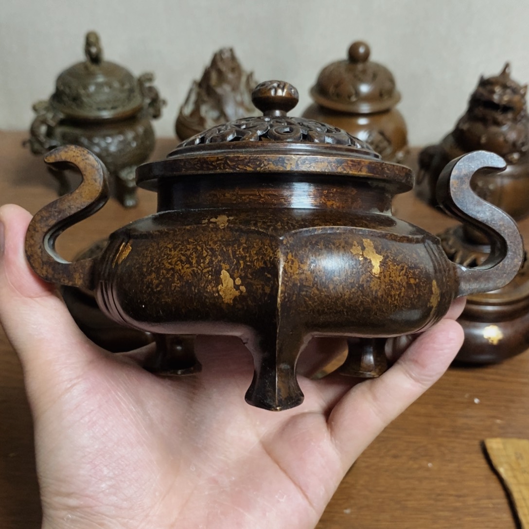 铜盛世铜炉铜器香炉工艺品