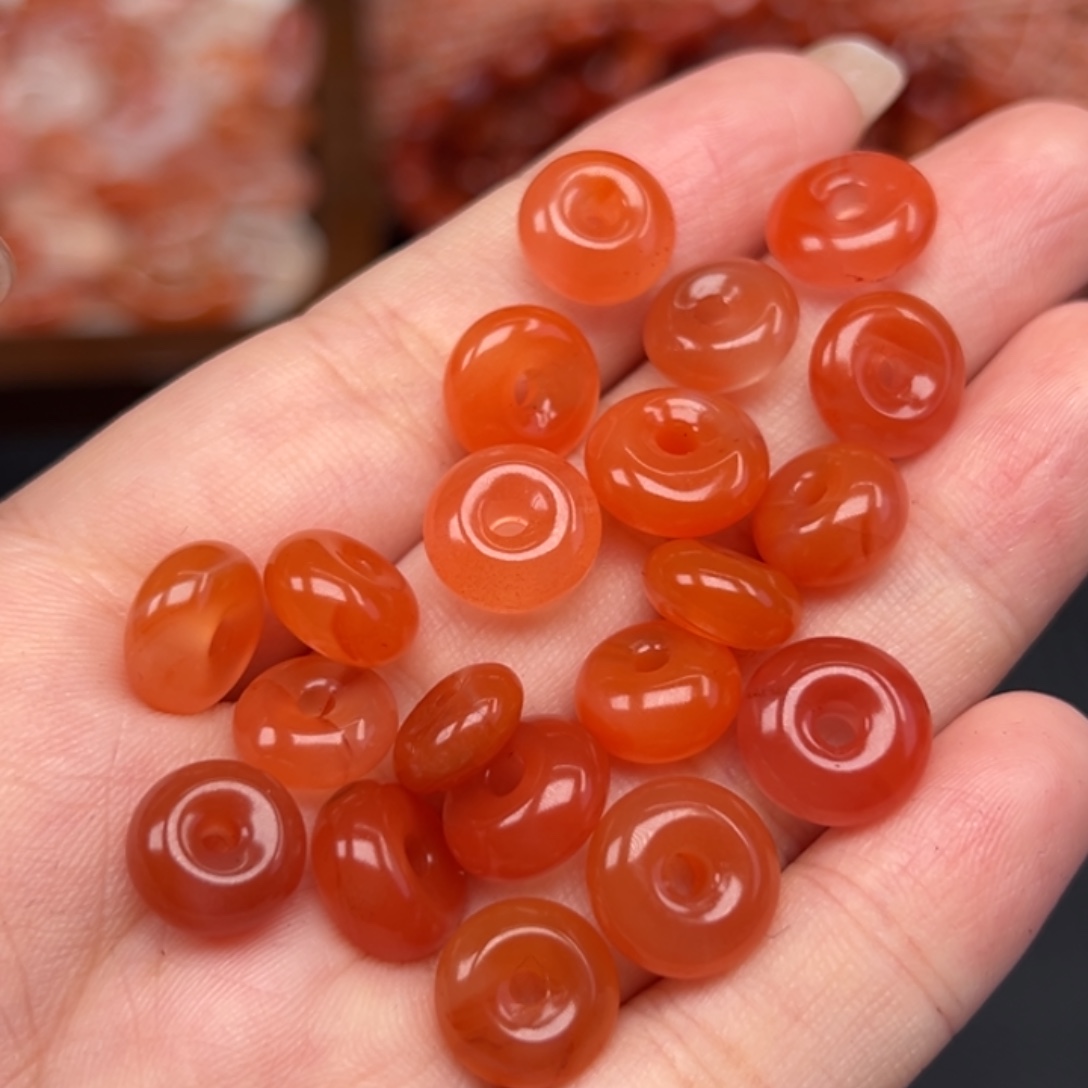 南红玛瑙未镶嵌吊坠(不含链)