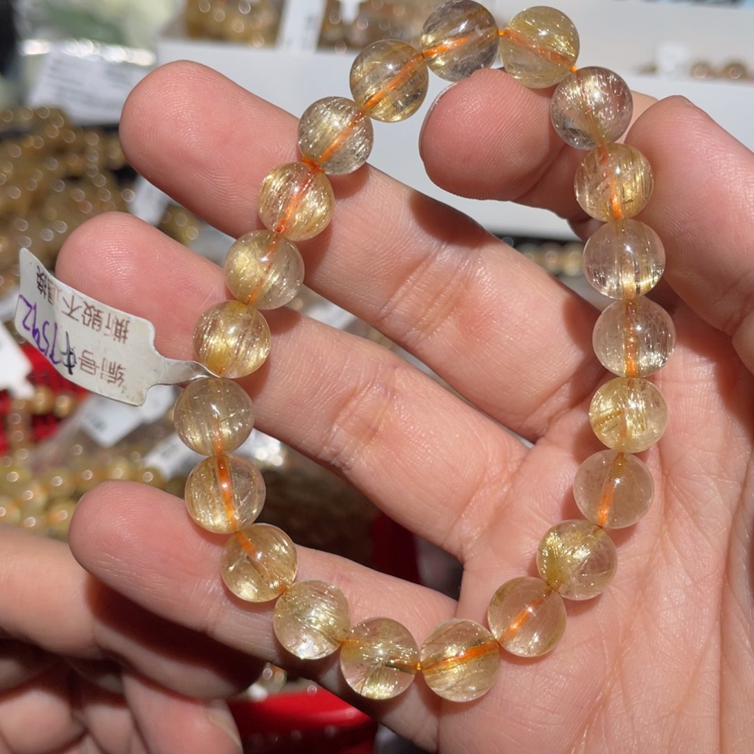 水晶手链未镶嵌如**了手链