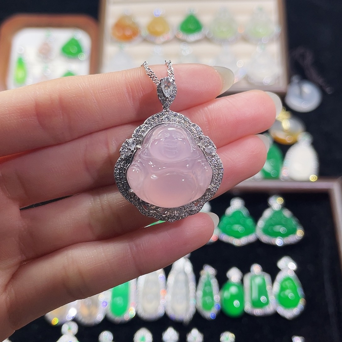 玛瑙/玉髓合金颈饰