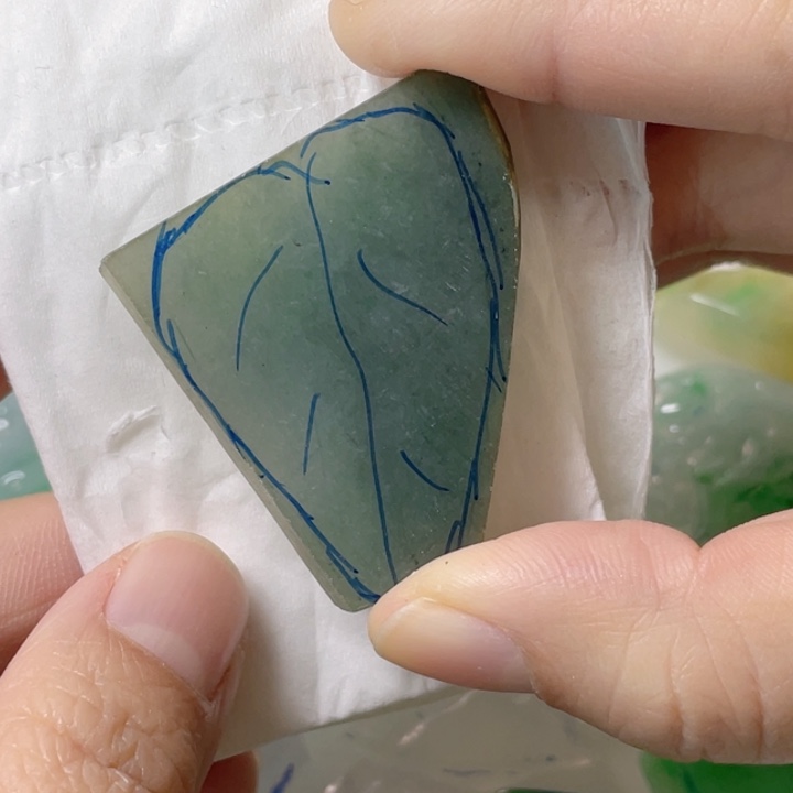 定制翡翠未镶嵌包工