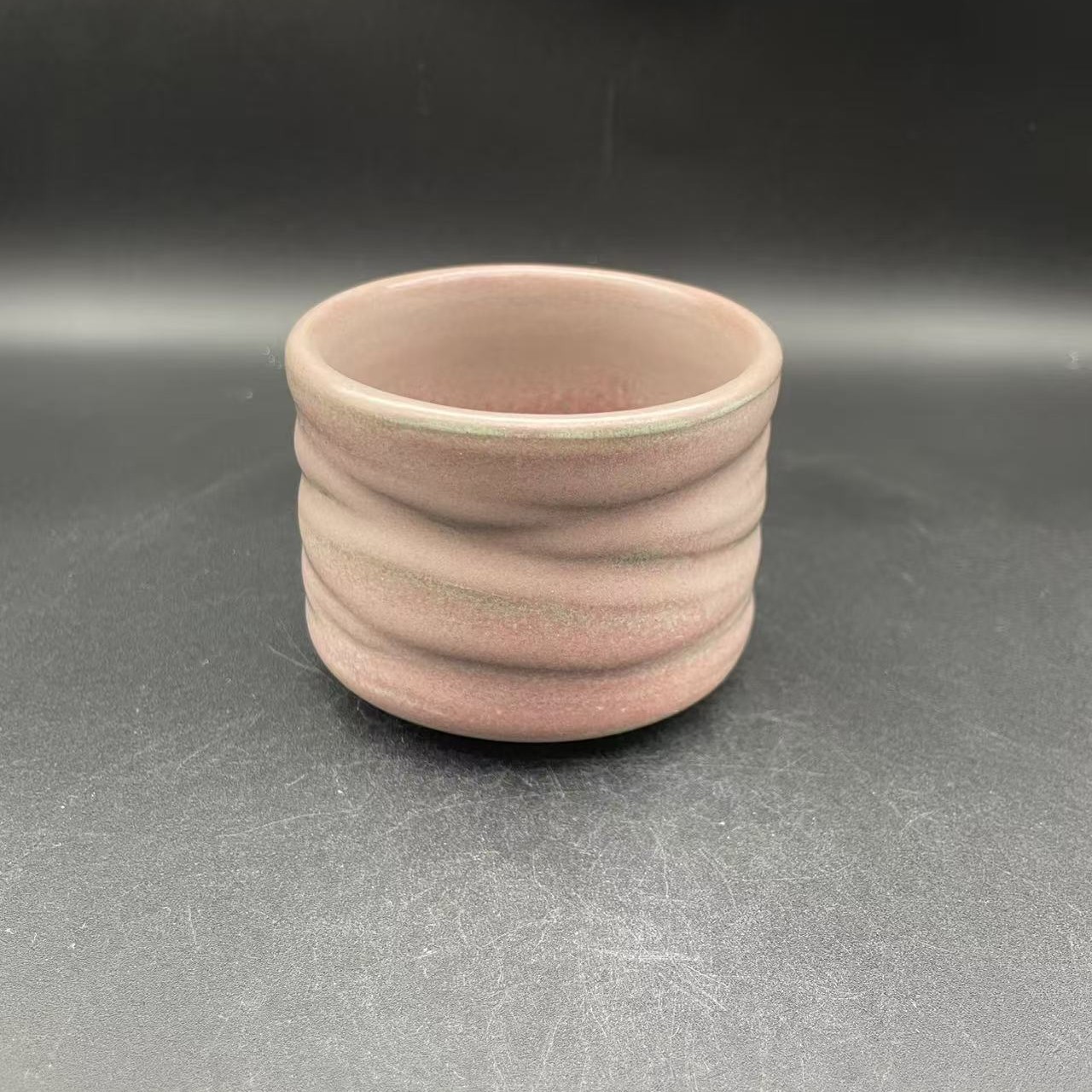 钧瓷茶杯，全手工手拉坯制作
