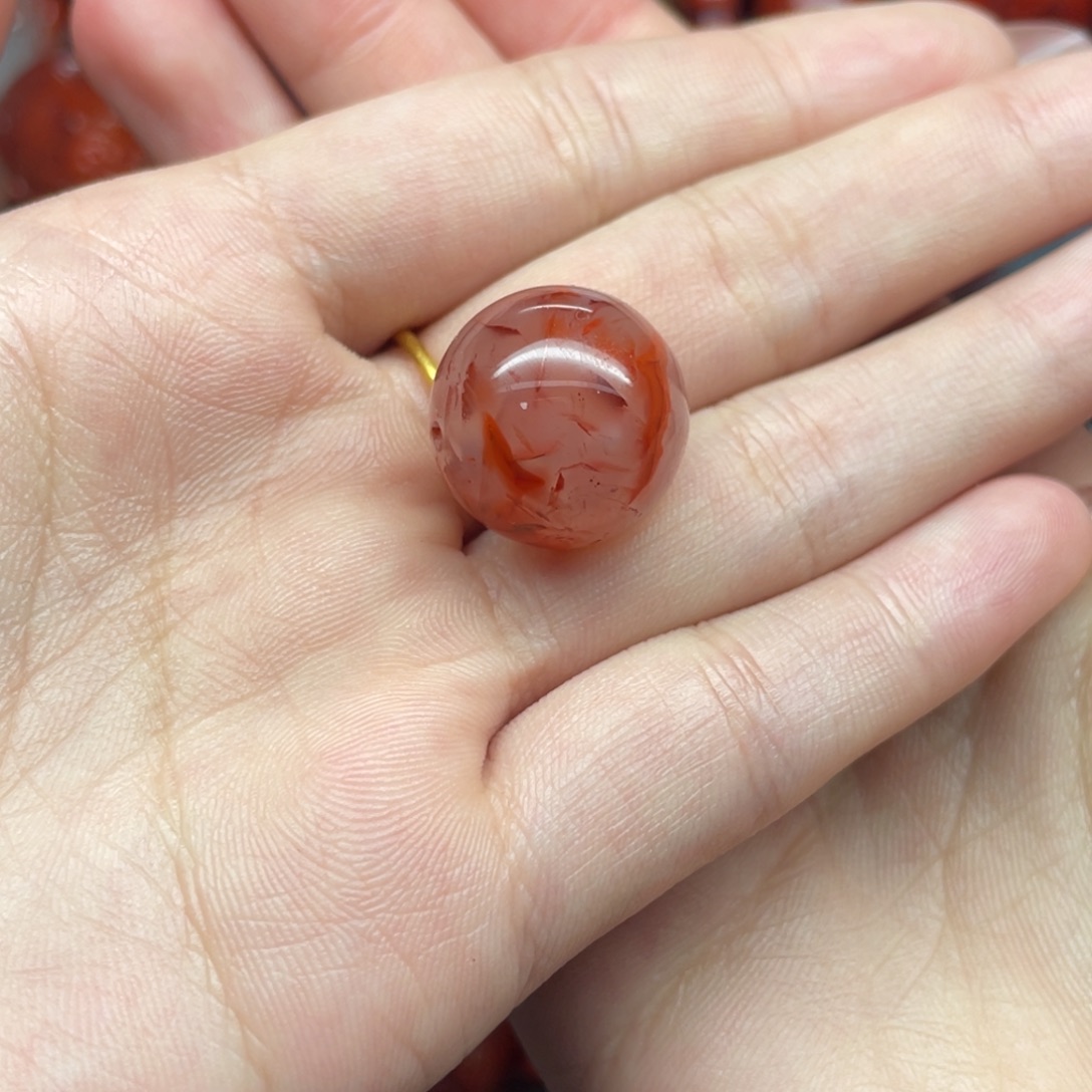 南红玛瑙未镶嵌配饰