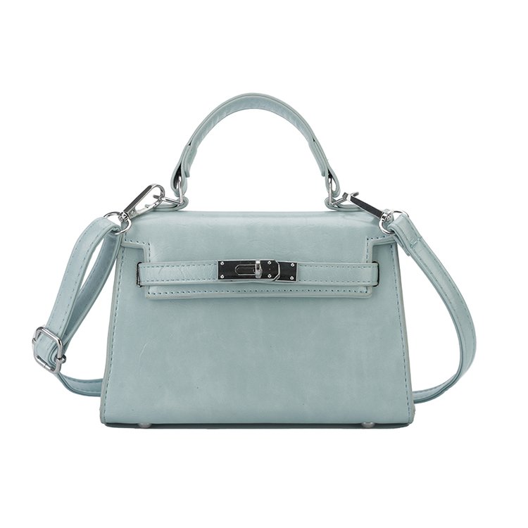高级感小众包包手提2025新款春夏百搭女士小包包8603蓝