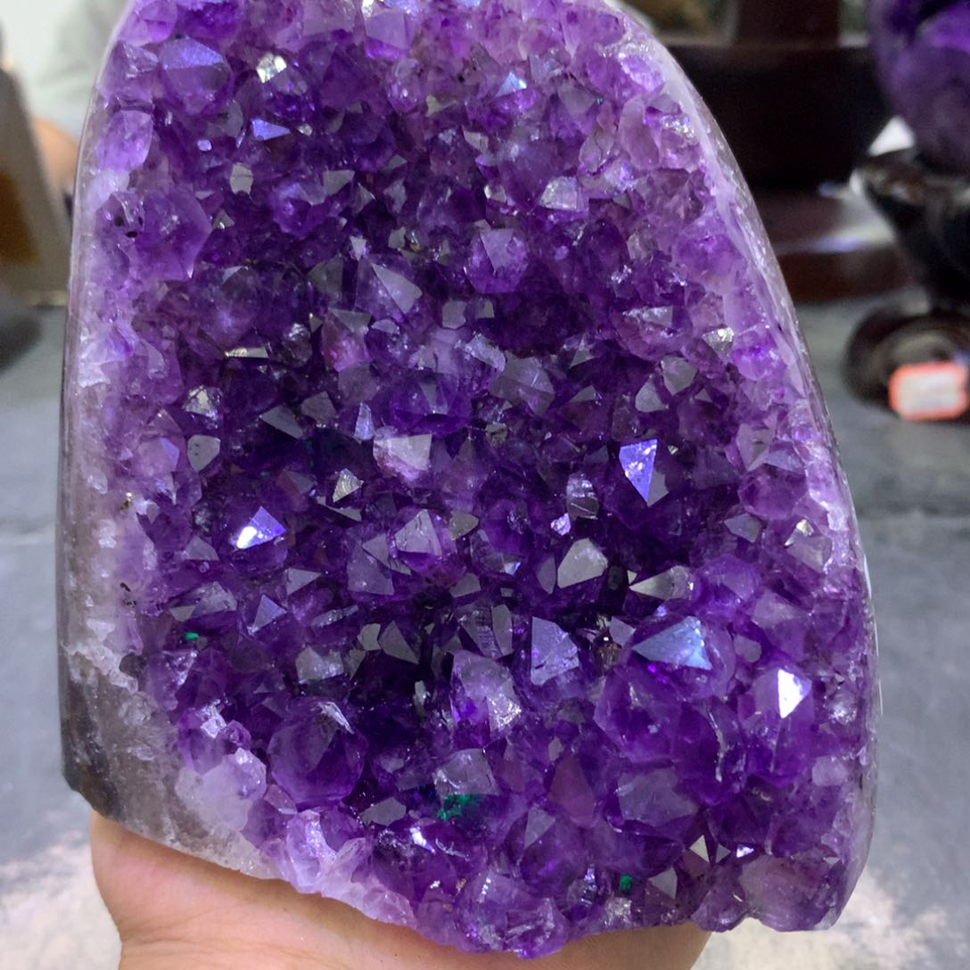 紫晶珠宝半成品未镶嵌紫晶056