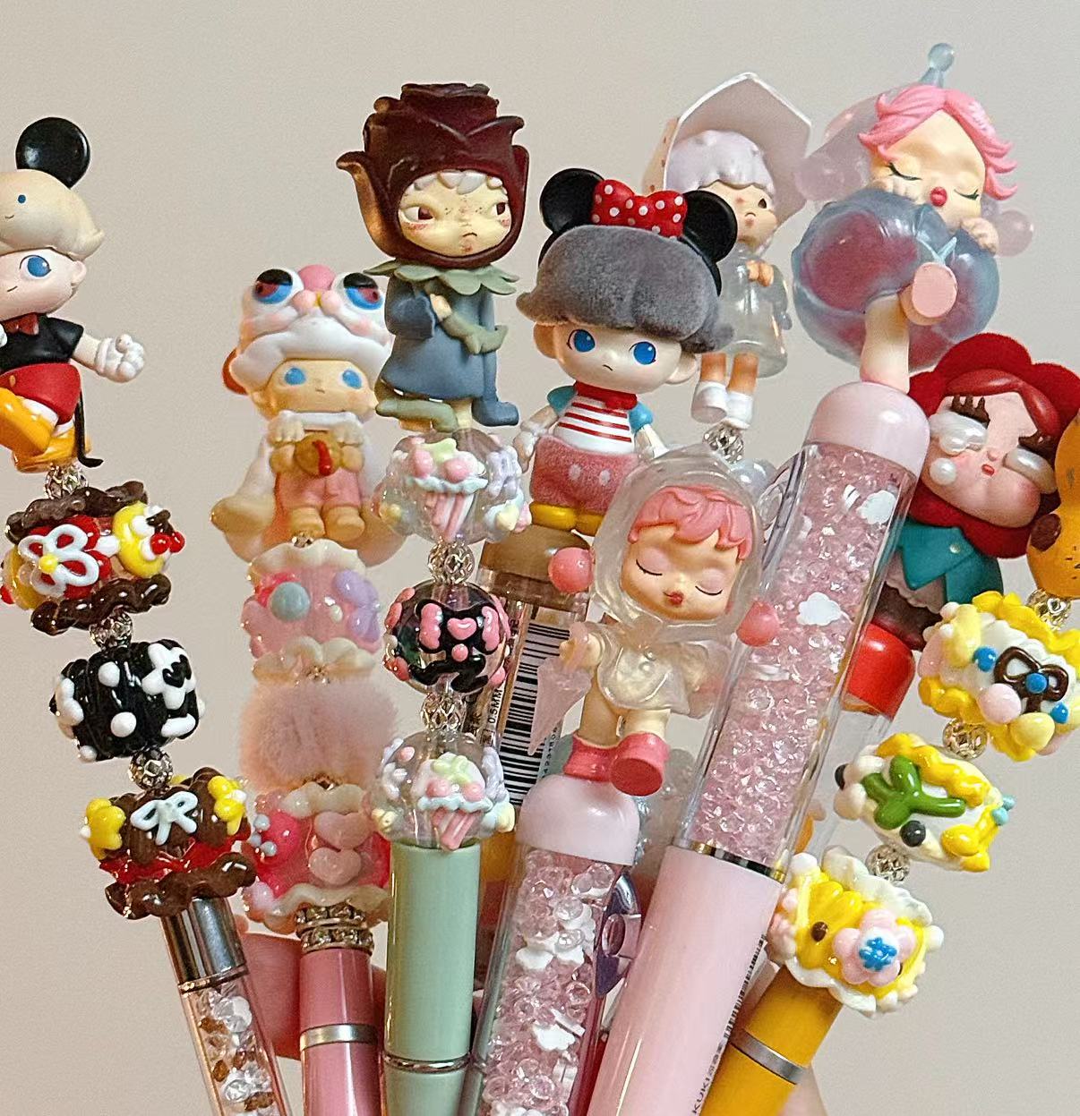 手工串珠笔DIY萌粒笔