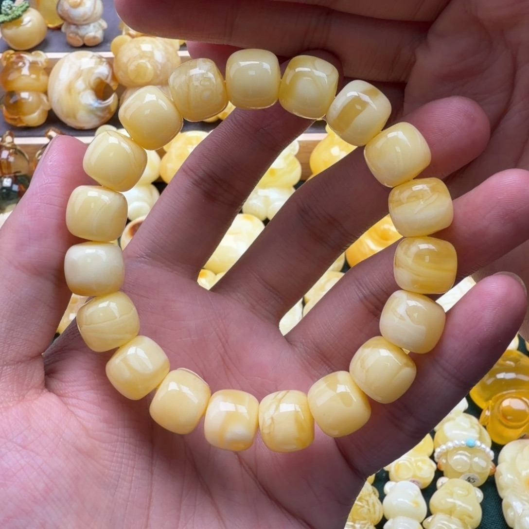 琥珀未镶嵌裸石蜜蜡