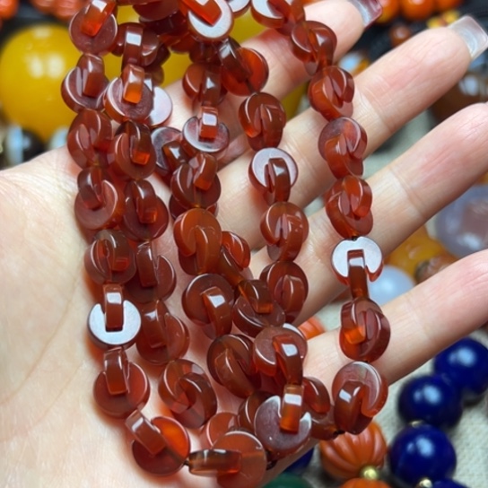 玛瑙/玉髓未镶嵌颈饰