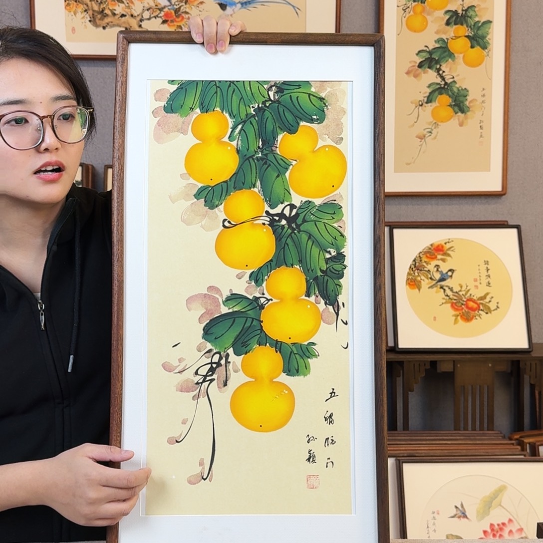 碑帖纯手绘，纯手写带框尺寸：36×69厘米