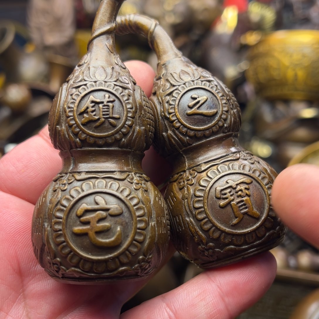 茶壶香炉铜器摆件