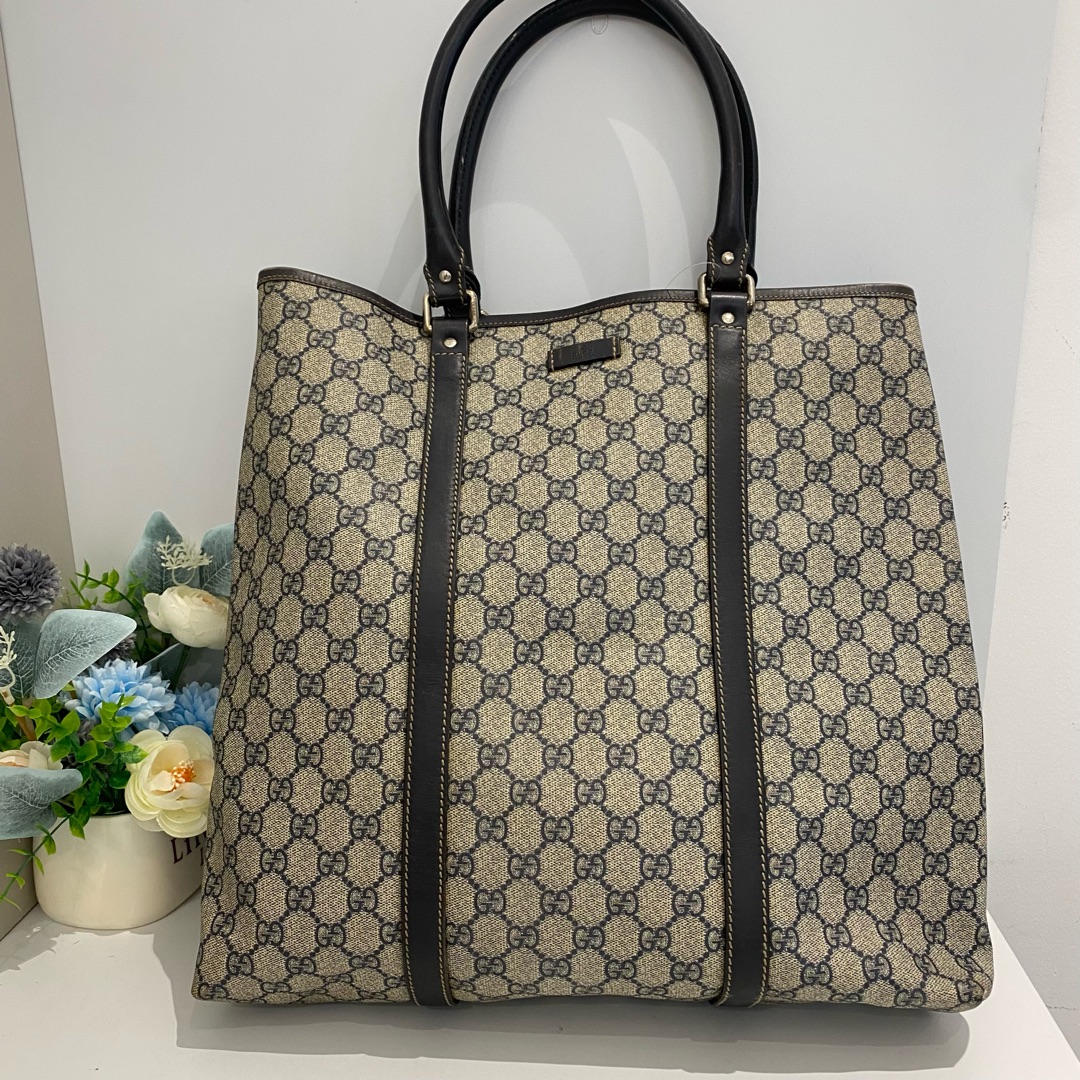 95新 GUCCI/古驰 老花托特包手提包16597861