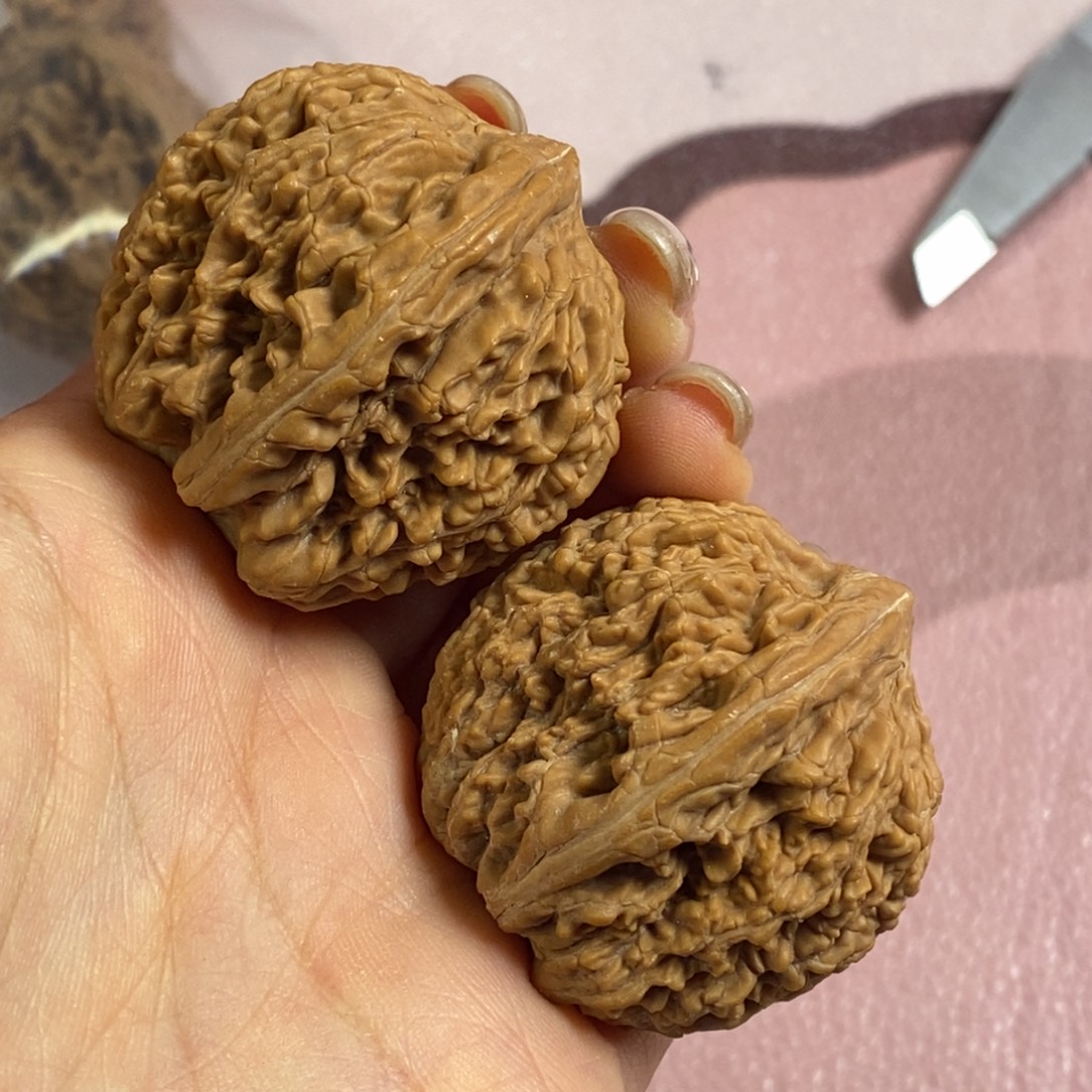 吊坠文玩核桃34蒜头60