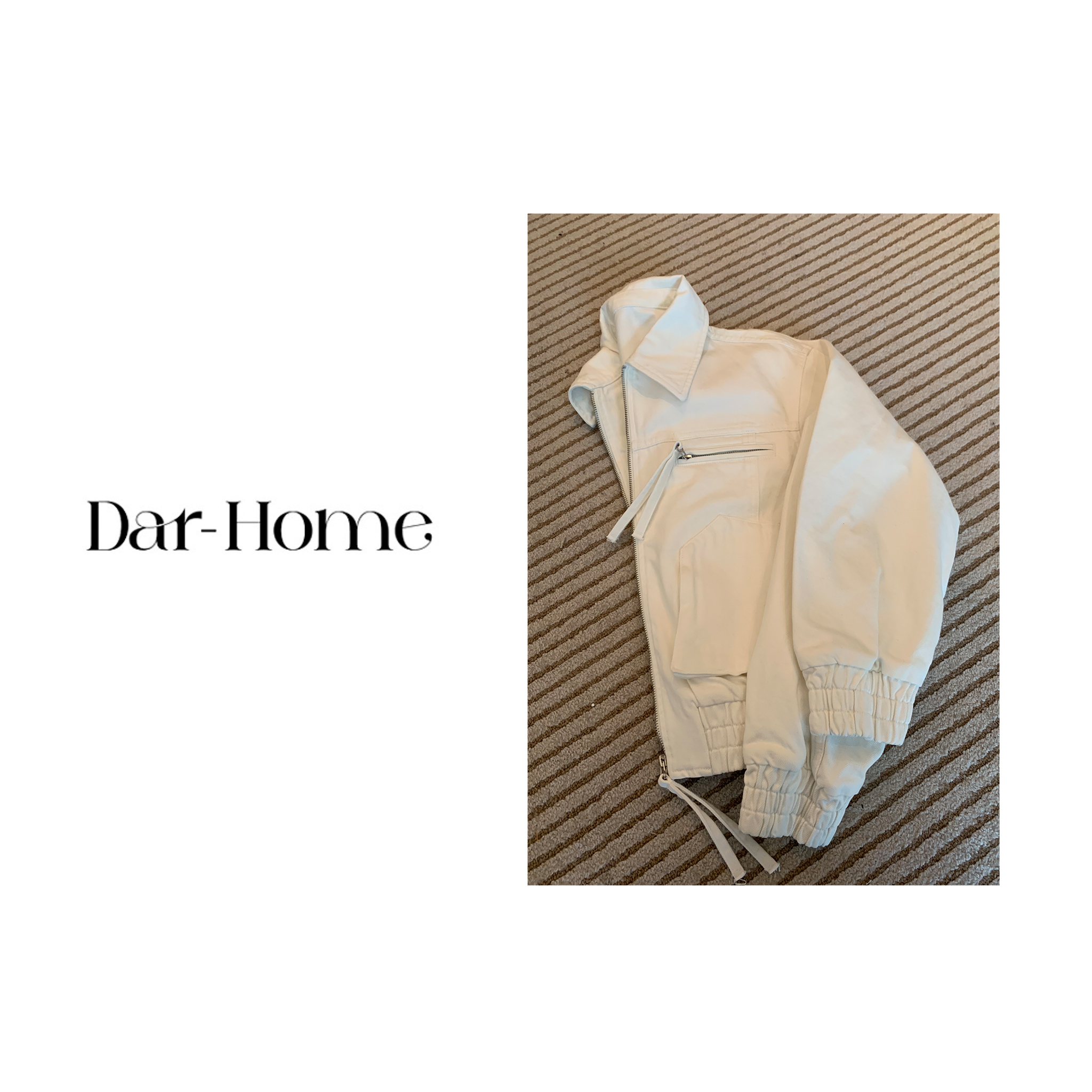 DAR STUDIO 休闲棒球服外套简约休闲百搭外套 1116