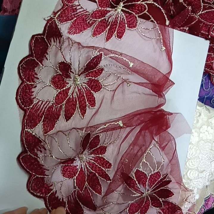 13米刺绣花边辅料装饰品