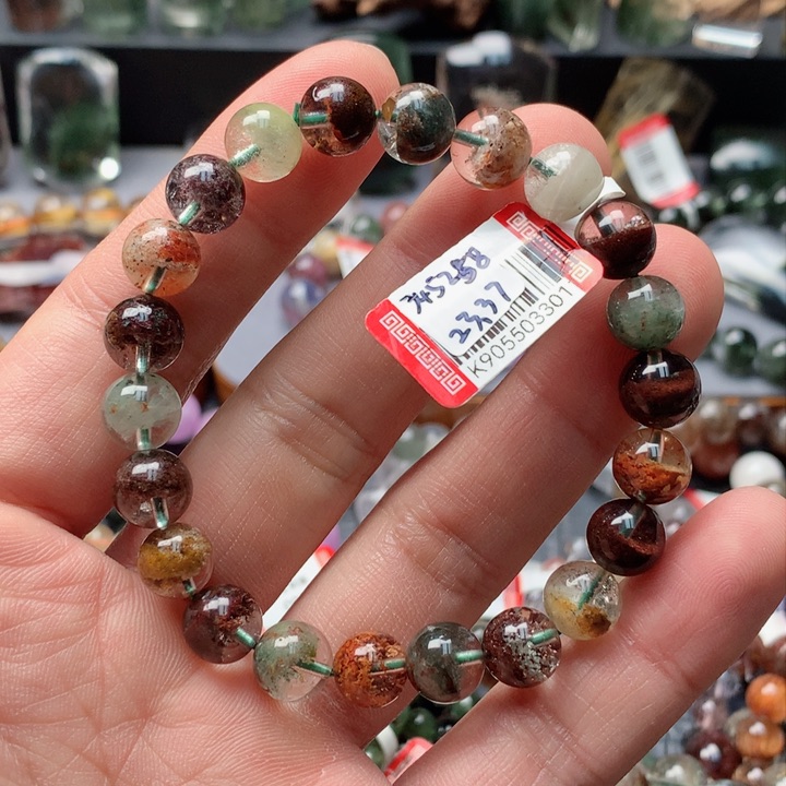 水晶手串未镶嵌天然