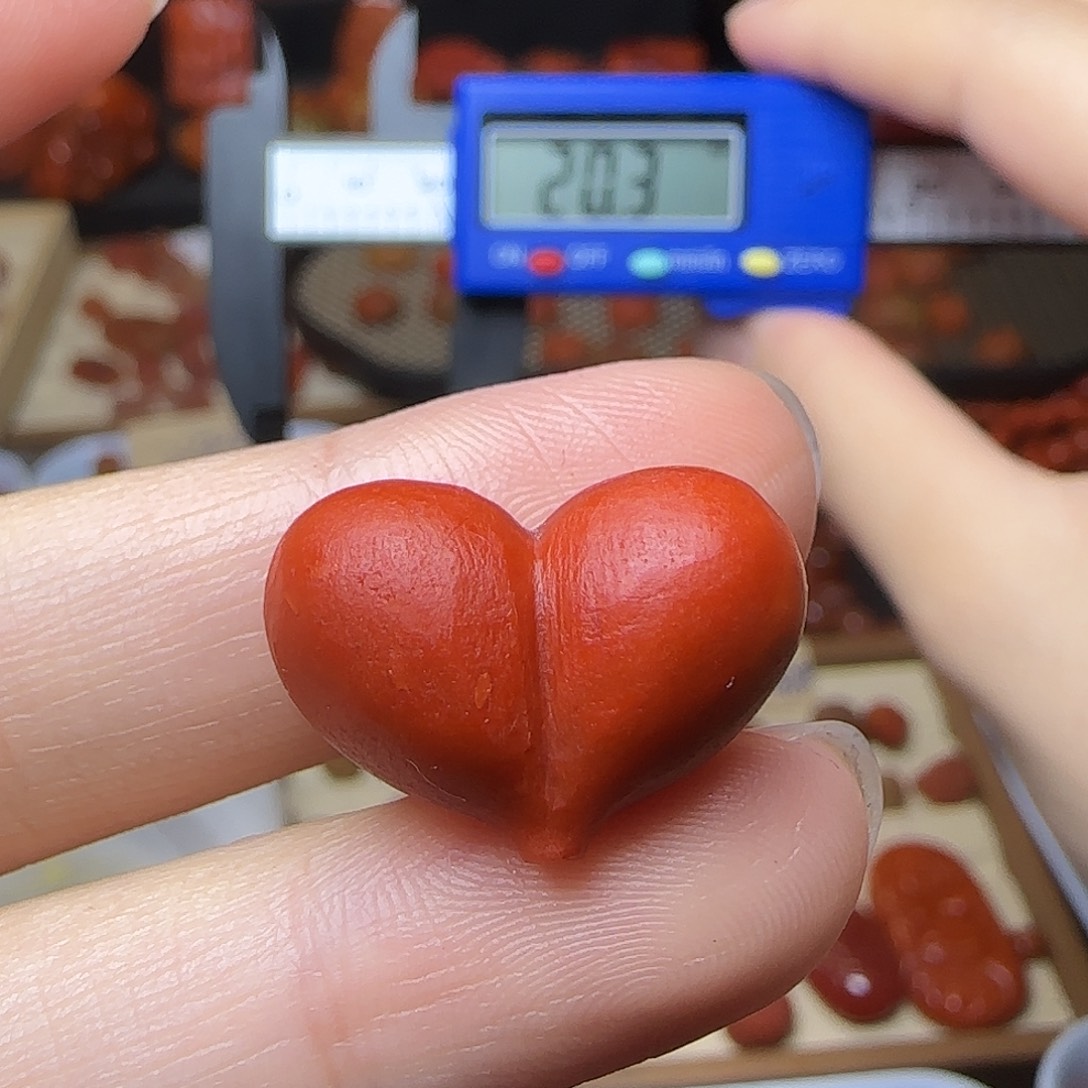 南红玛瑙未镶嵌吊坠(不含链)