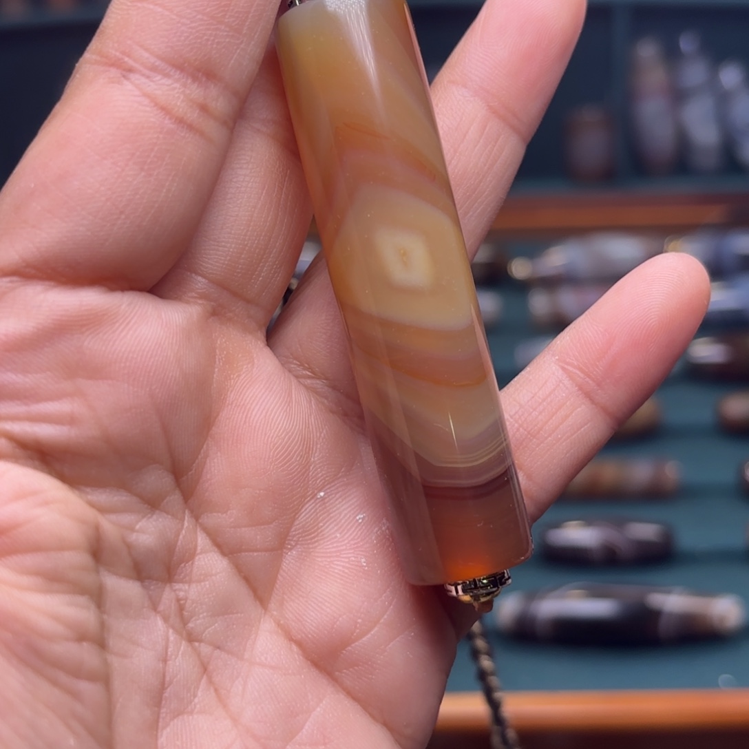 笑***️玛瑙/玉髓未镶嵌颈饰