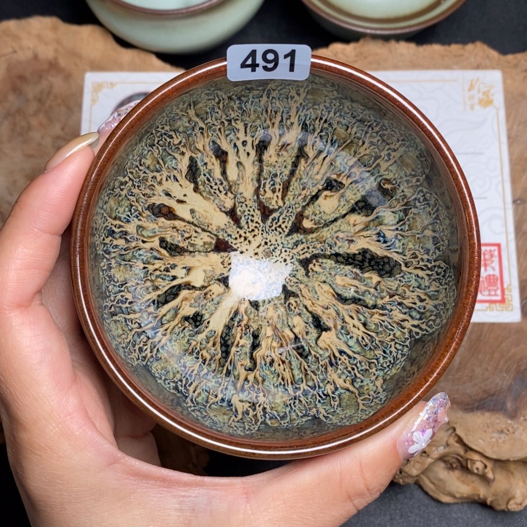 茶盏建窑建盏主人杯471