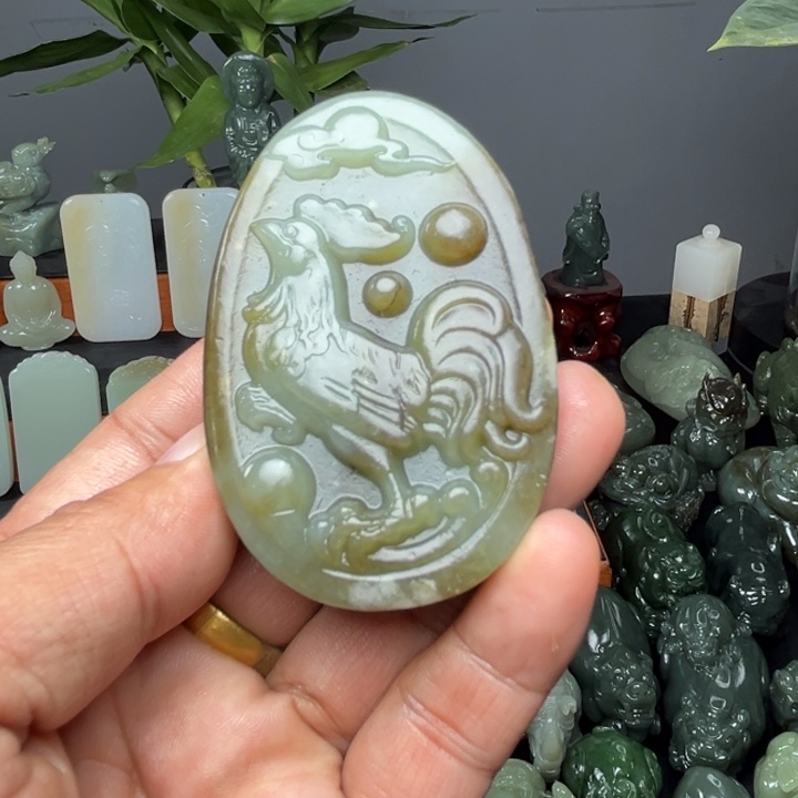 海****和田玉未镶嵌挂件