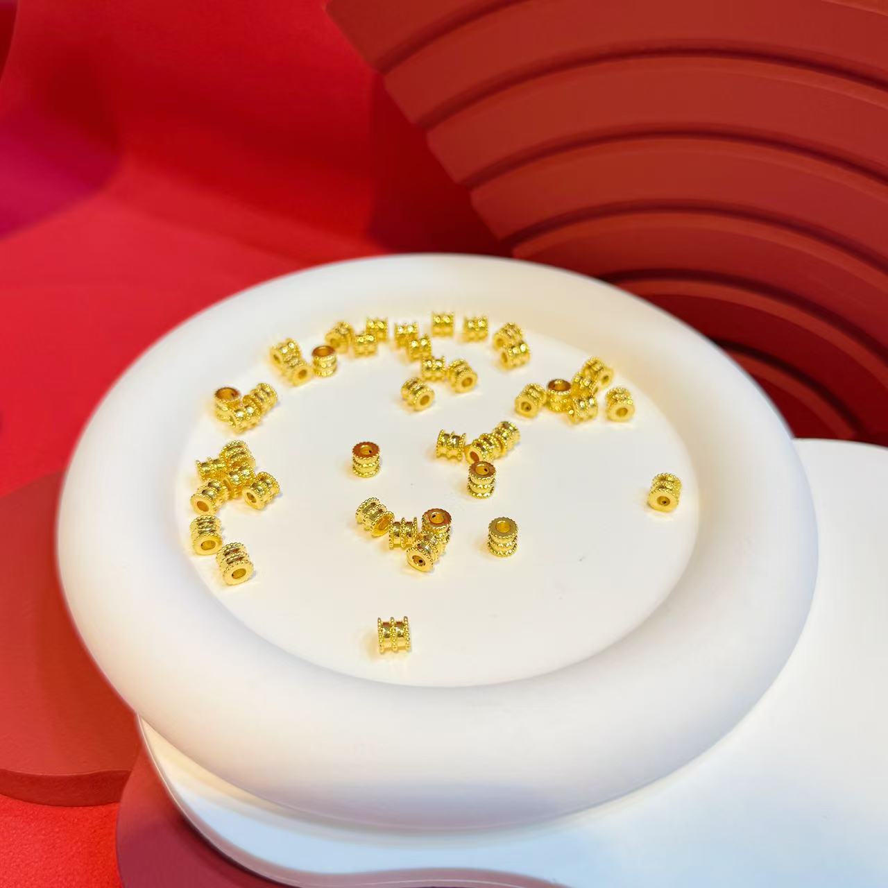 【小蛮腰】18K金路路通配件齿轮5.3m×5.7m（多样性发其一）HNZ12810