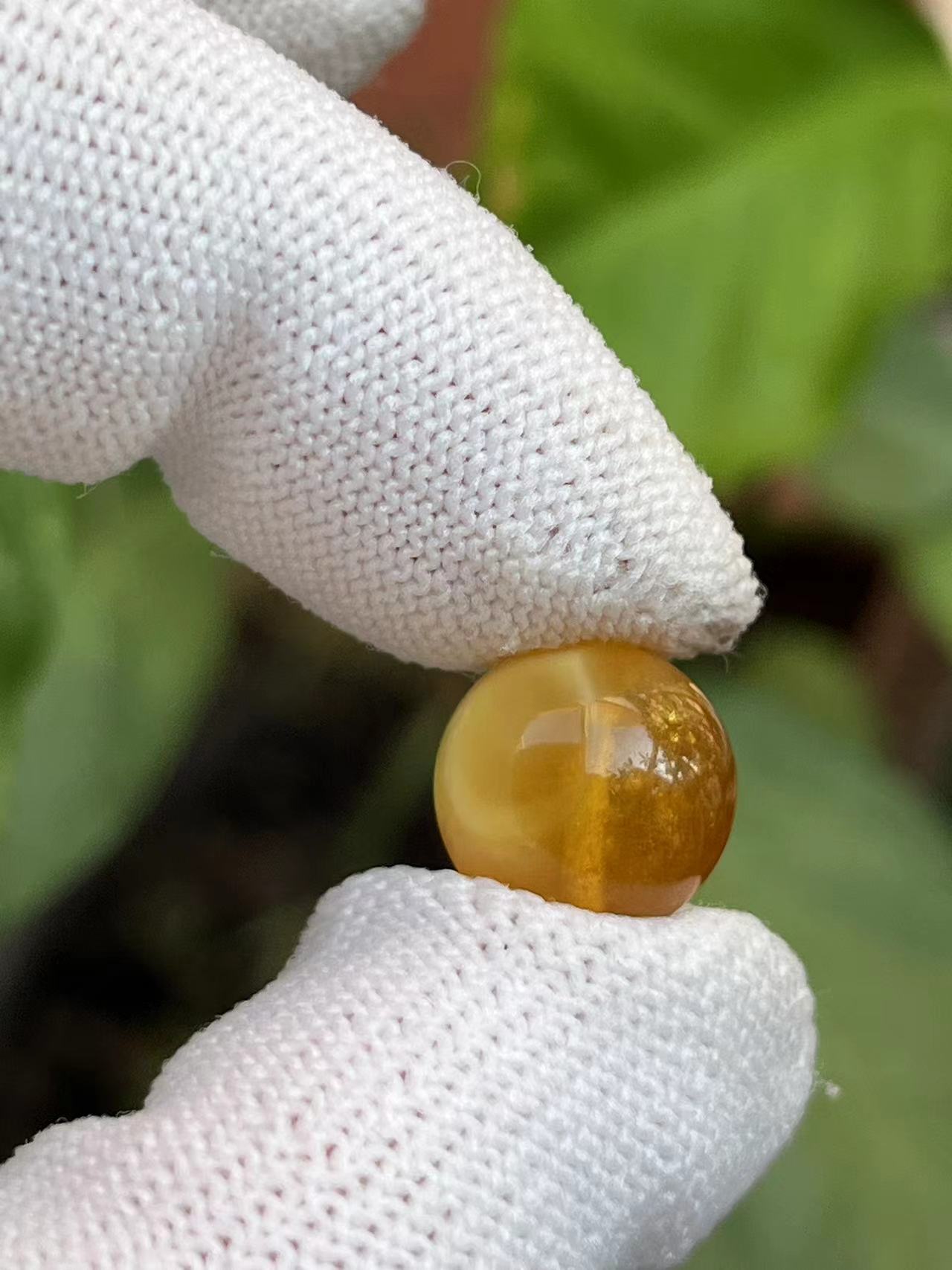 2084天然蜜蜡琥珀圆珠12.8mm