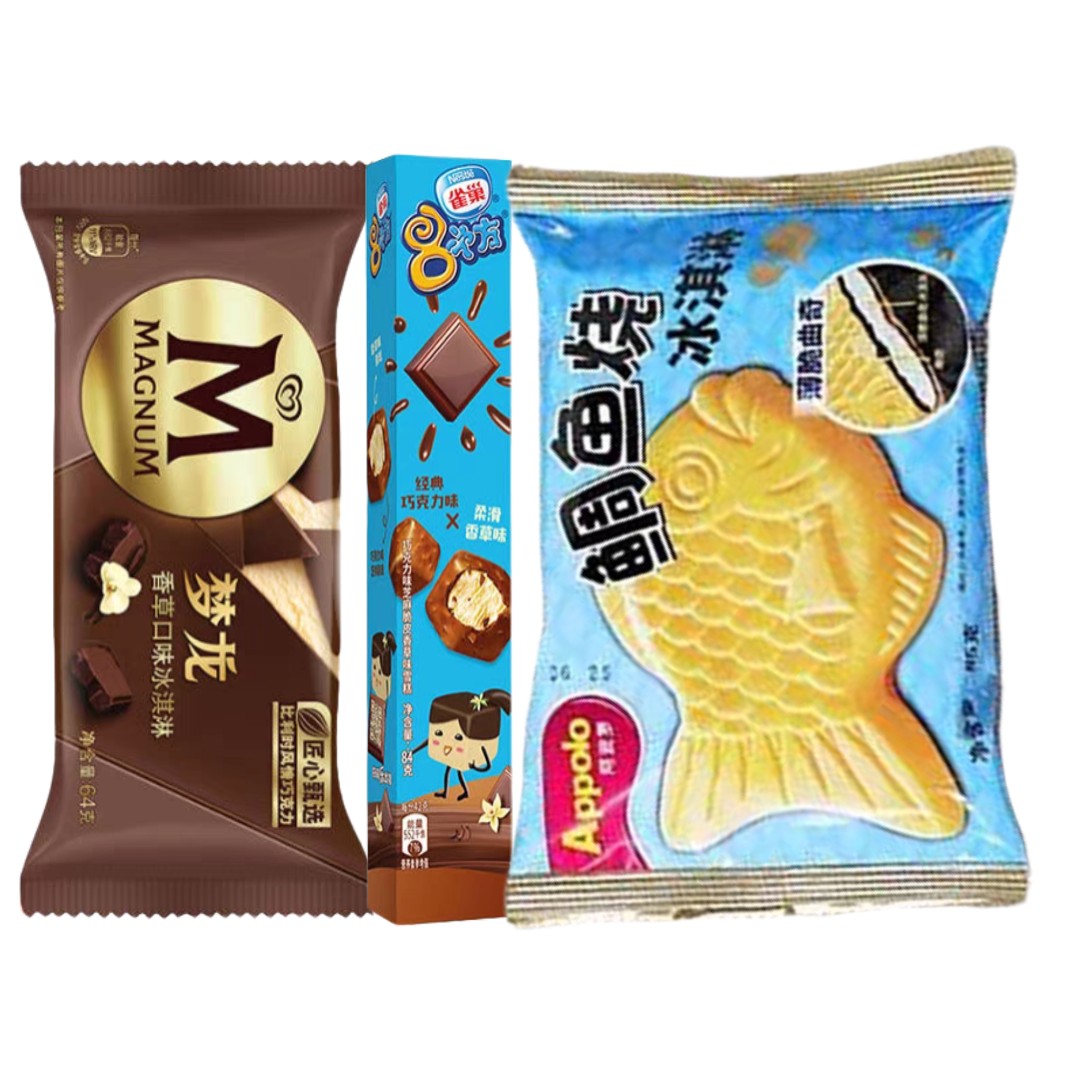 (6支装)高端三剑客冰激凌