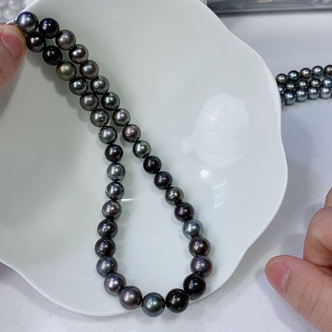 海水珍珠颈饰银S925镶嵌