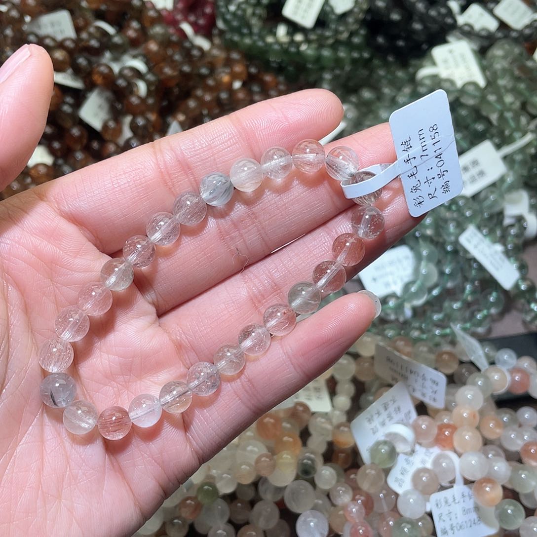 水晶手链未镶嵌水晶