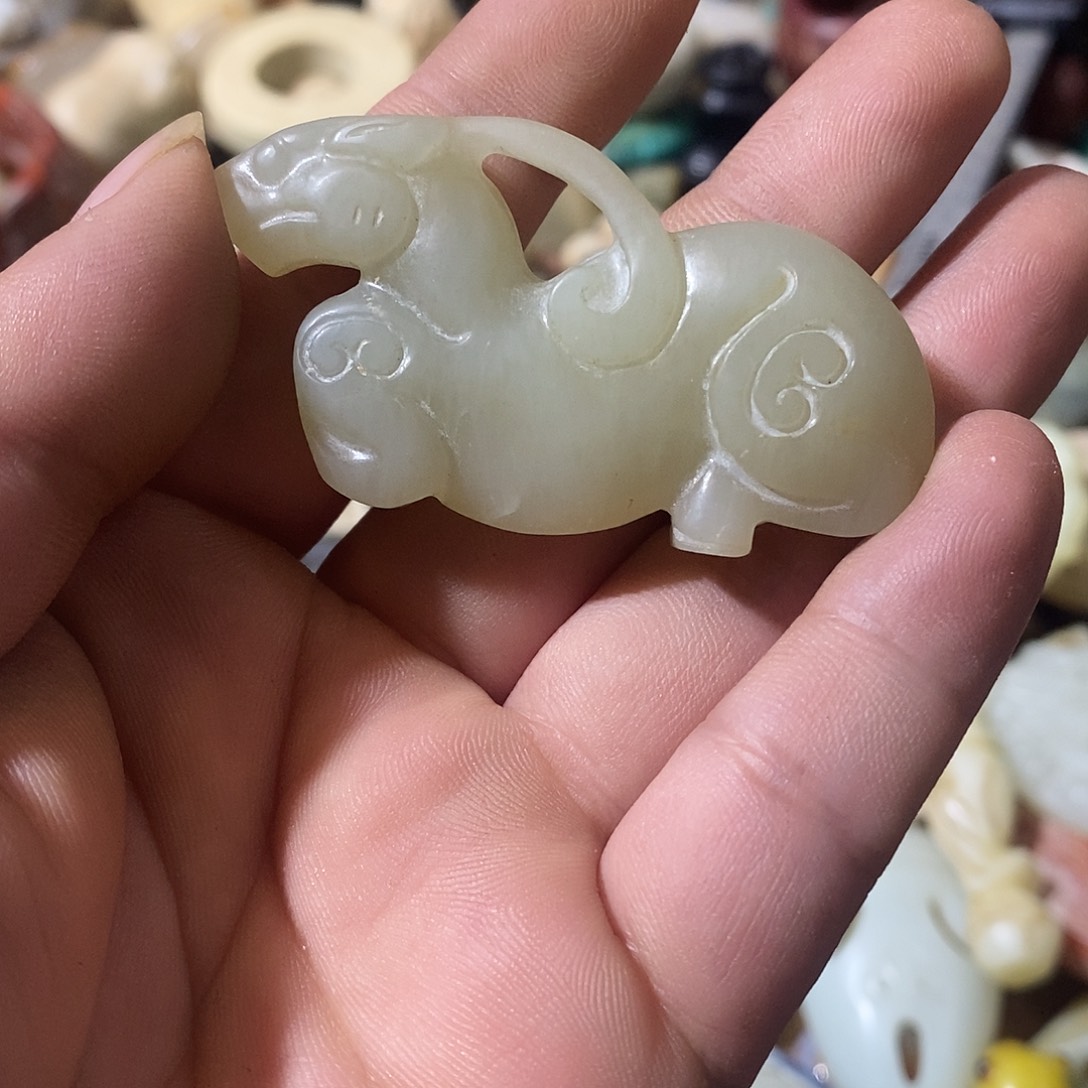 和田玉（糖玉）未镶嵌挂件