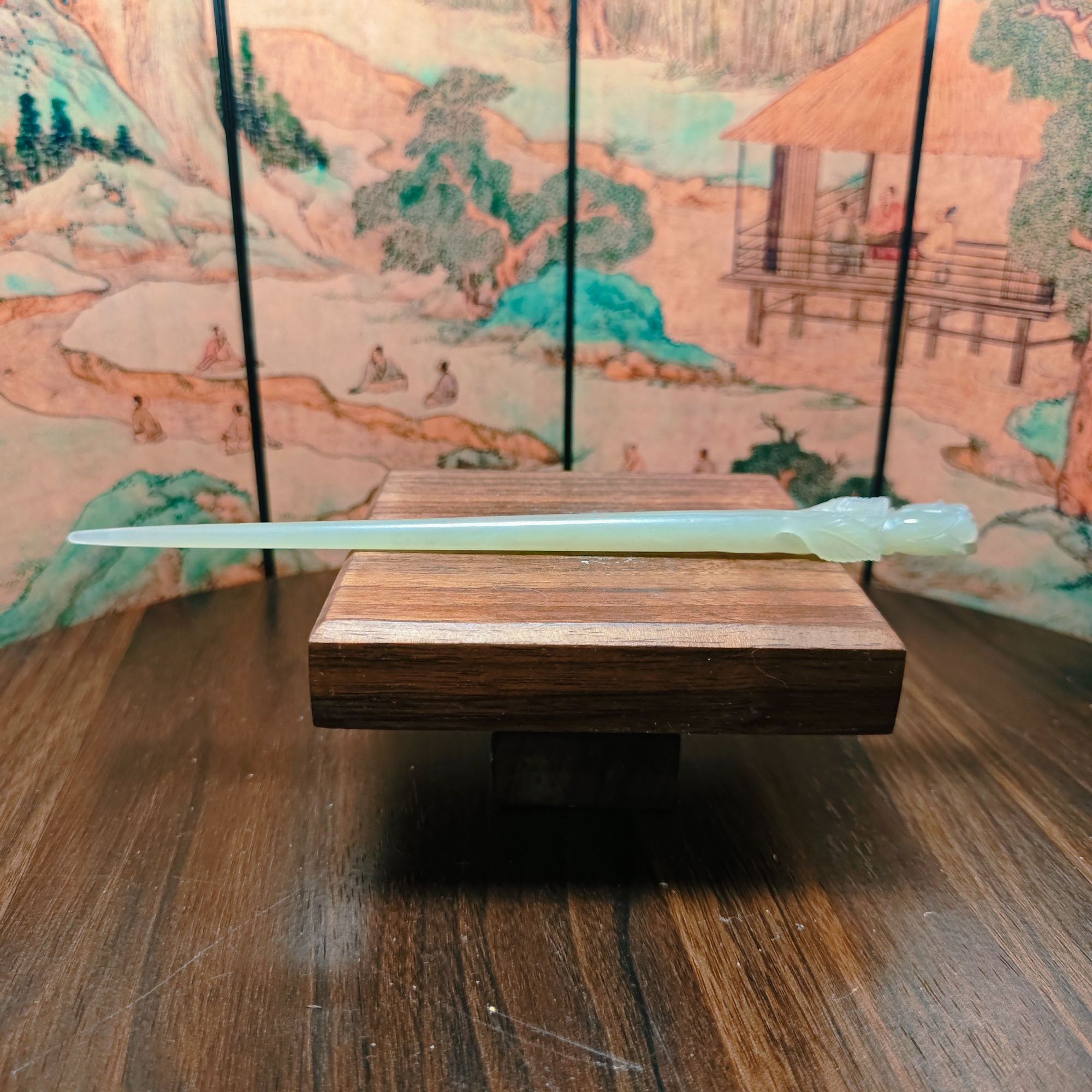 Q和田玉簪子0939