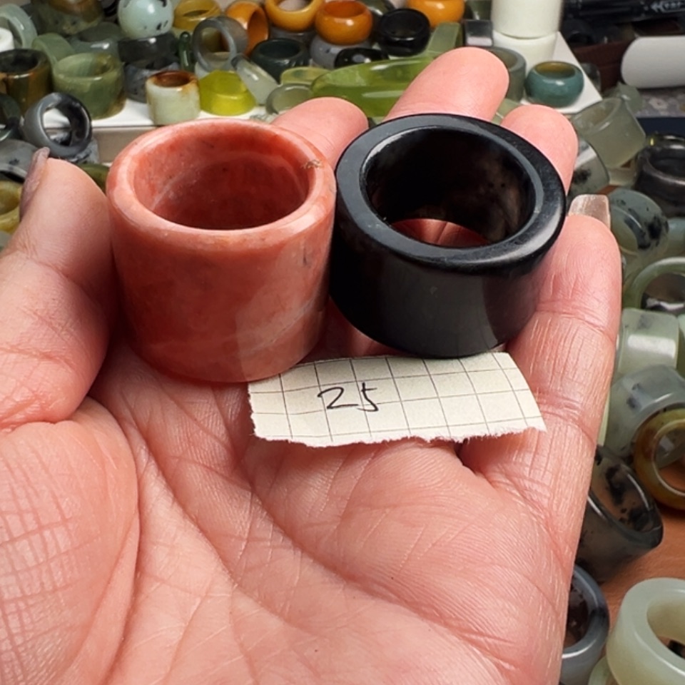 【闪购商品】未镶嵌岫玉戒指澹**生