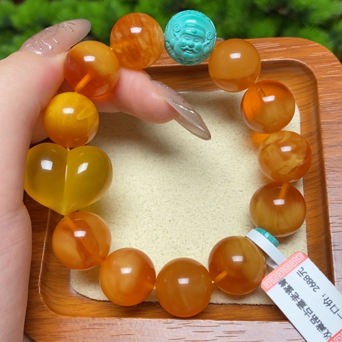 【闪购商品】未镶嵌蜜蜡手链手串