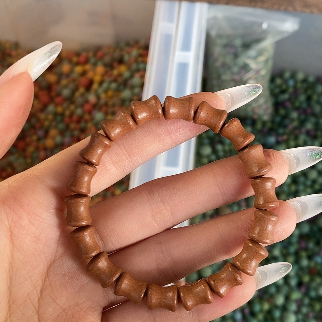 珠串木樨桂花香竹节珠单圈