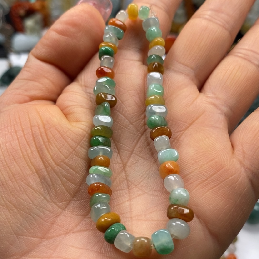 翡翠手链未镶嵌海*