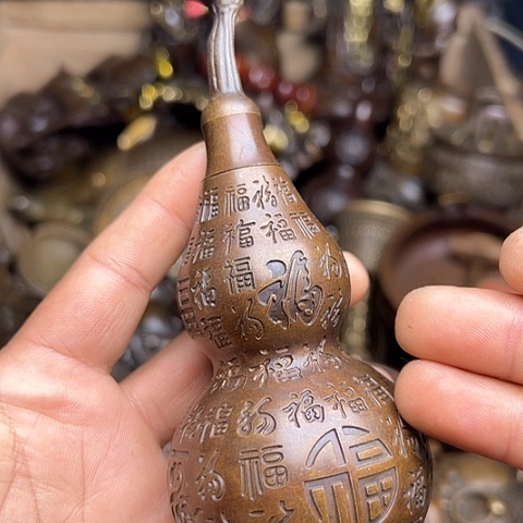 铜制文玩把玩物件