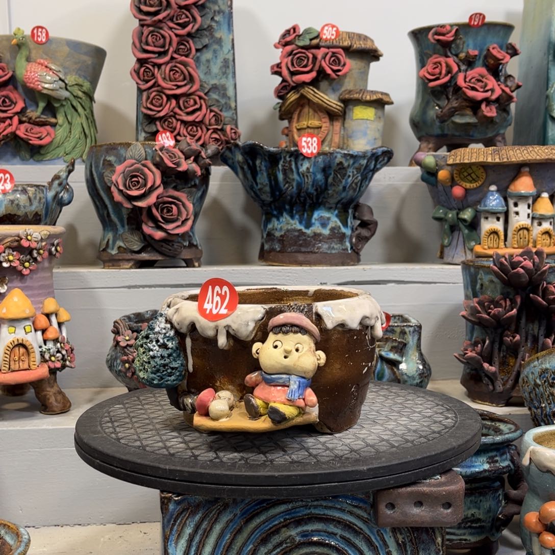 陶瓷462 号陶然花器福利特价