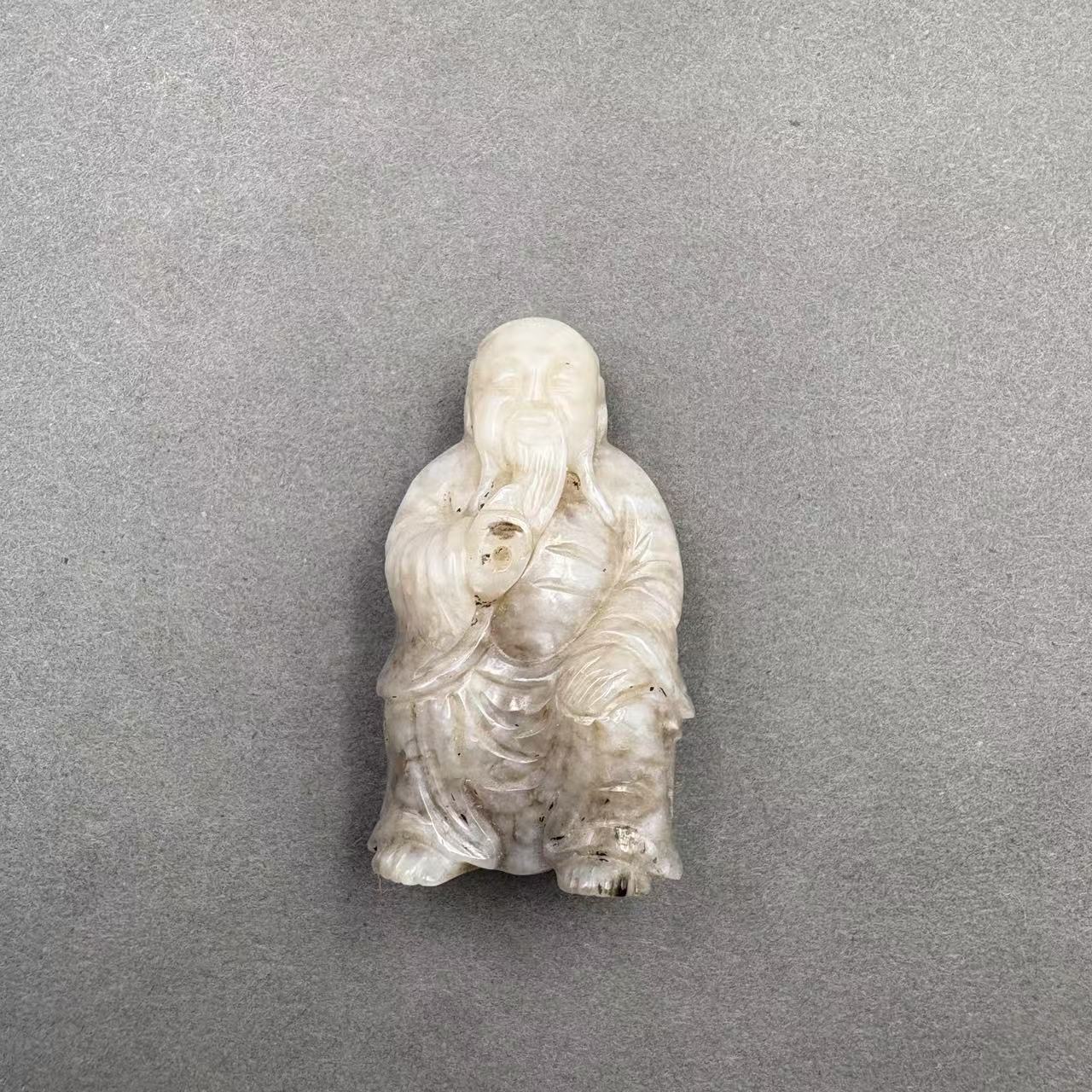 0306早001和田玉真武大帝像