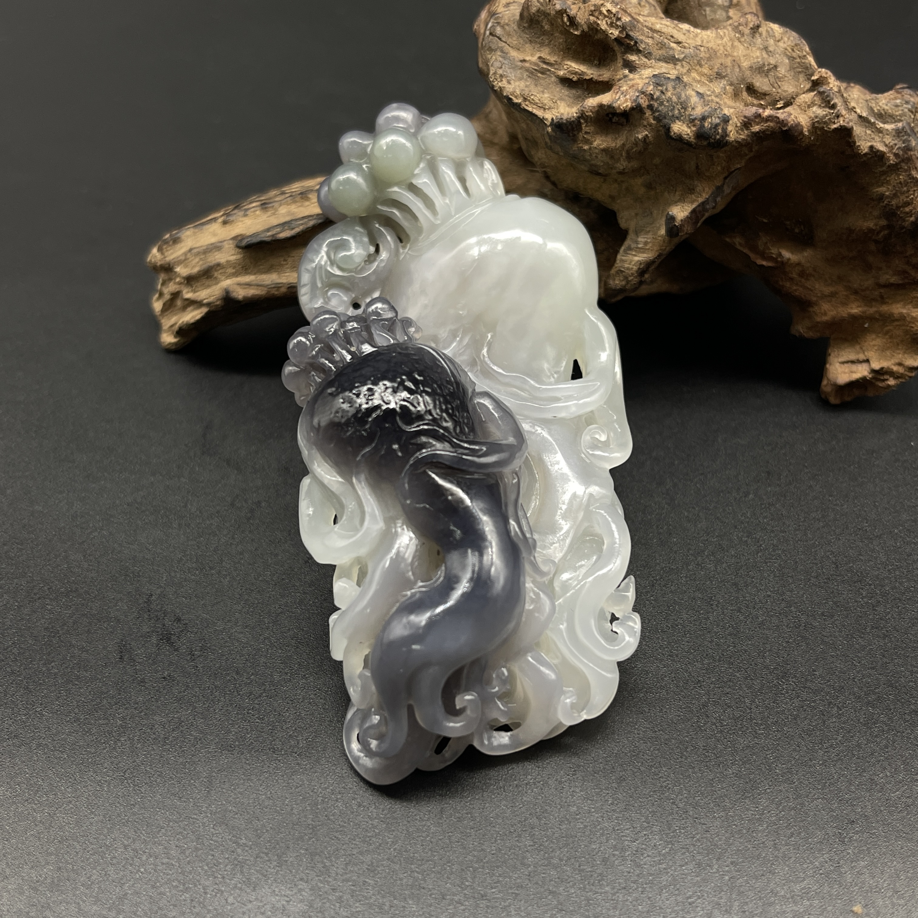 《清代》 和田玉人参如意   山东文物商店泰运 ZZXCEH608909