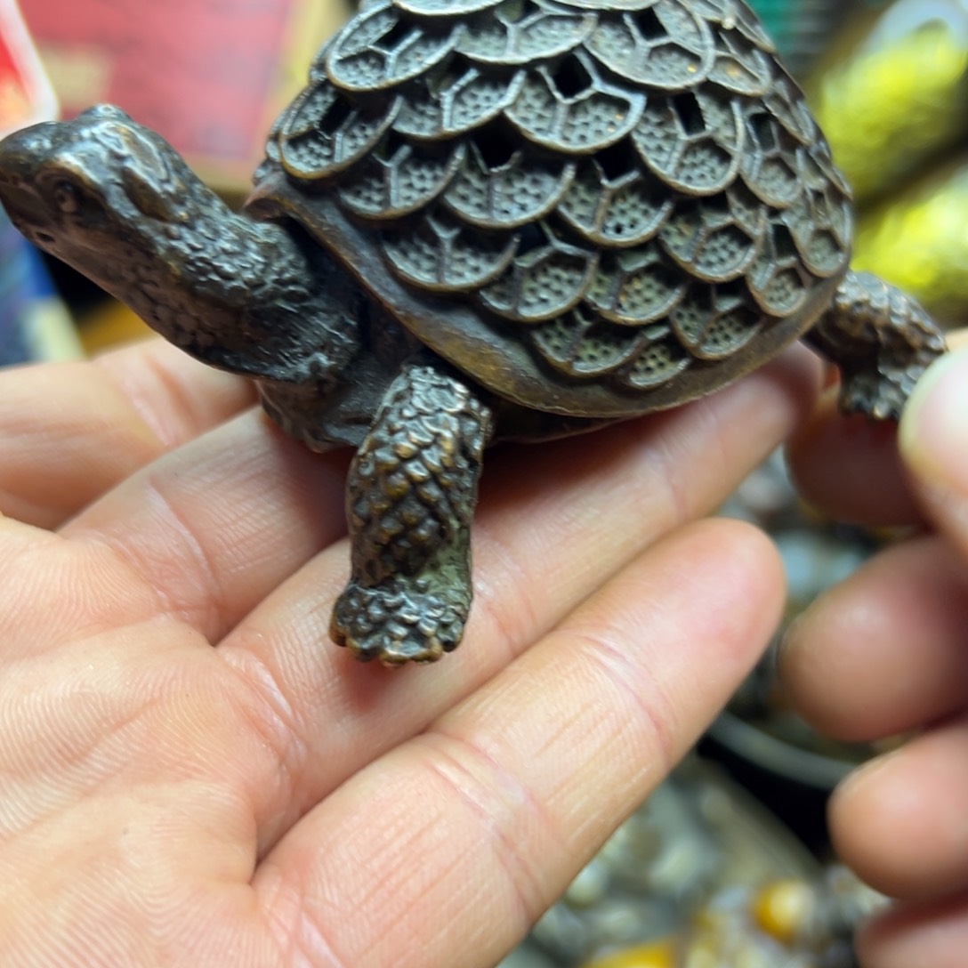 铜摆件欢迎欢迎你