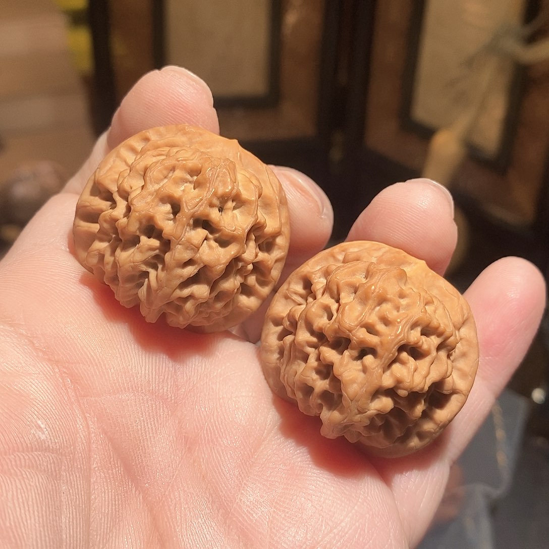 文玩核桃把件36秦闷