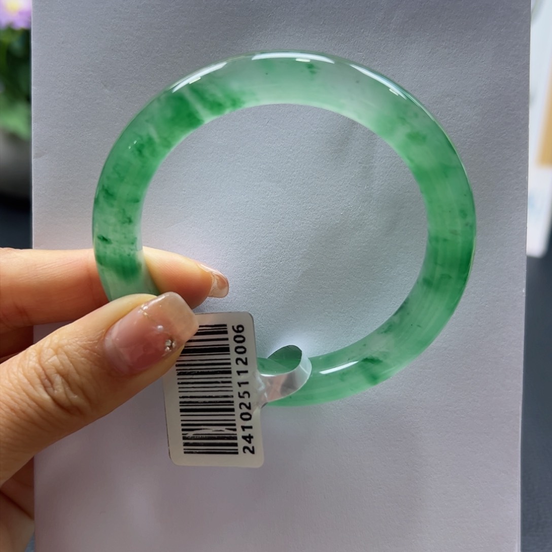 石英质玉手镯未镶嵌优优ZQP54-55圈口