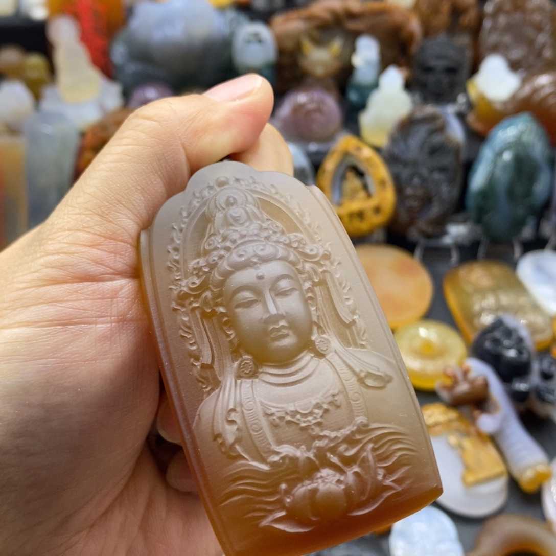 玛瑙/玉髓未镶嵌颈饰