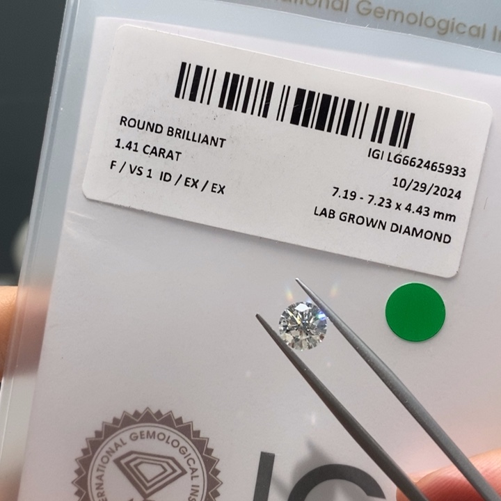 实验室培育钻石裸石未镶嵌随****