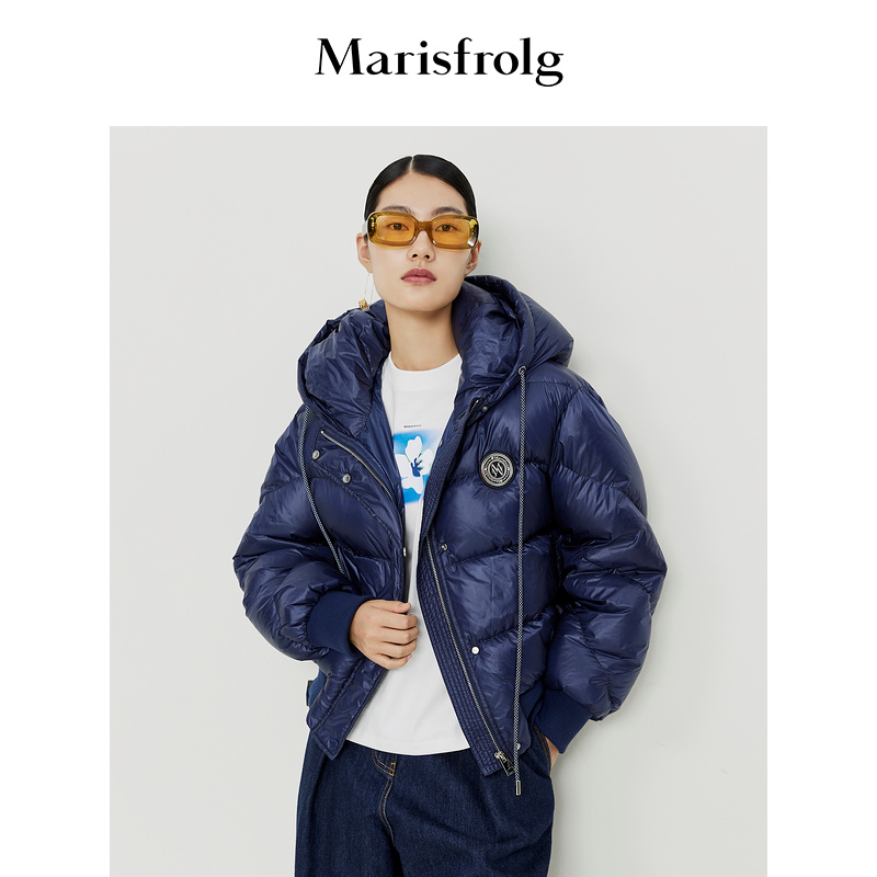 【达人专享】Marisfrolg玛丝菲尔羽绒服A1CX4487Y