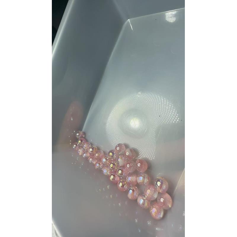 （海蒂加）AD03 浮光跃金1.5直孔圆珠10MMDIY