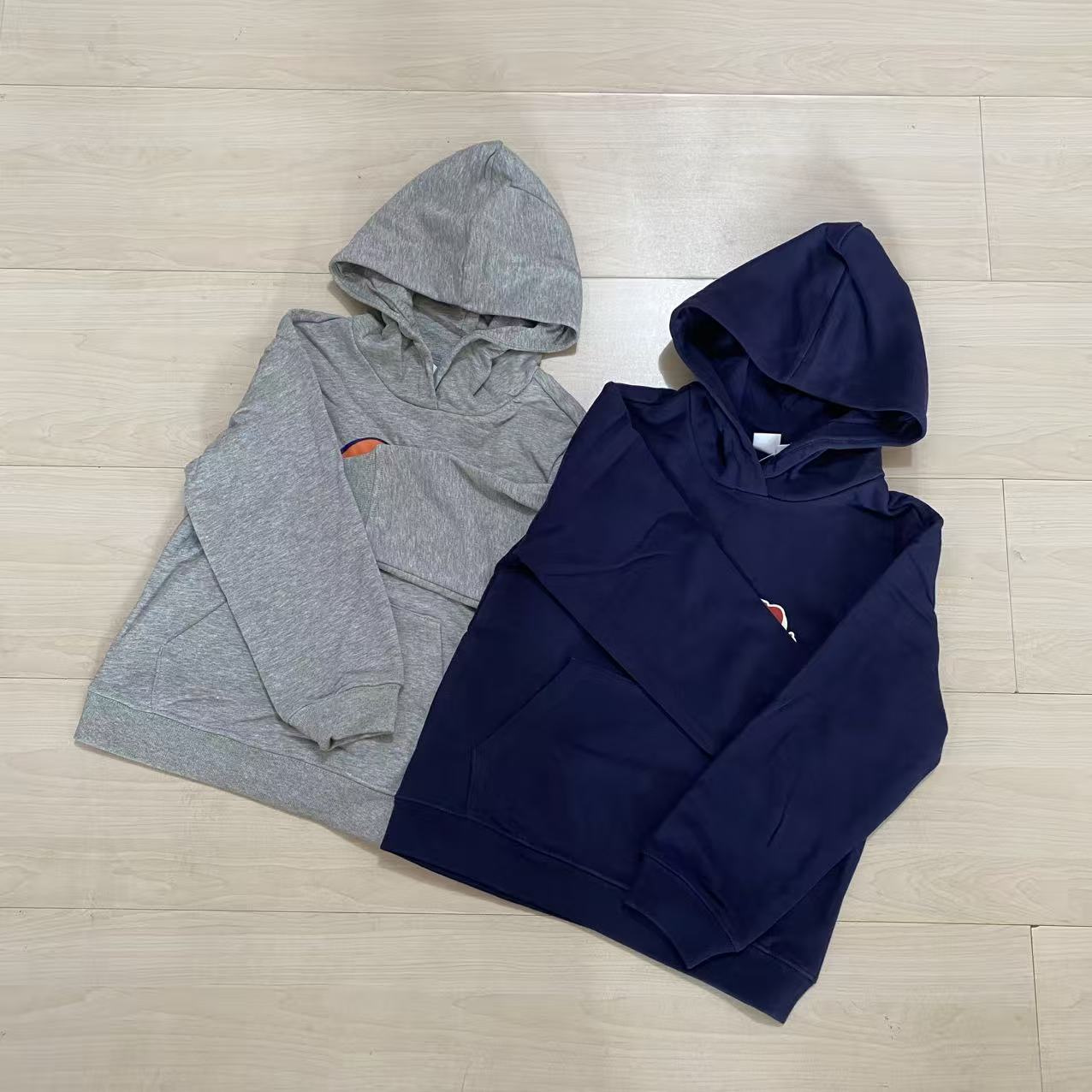 童装毛圈棉连帽套头卫衣