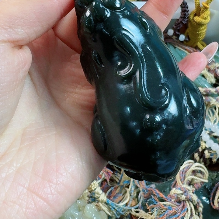 和田玉把件未镶嵌