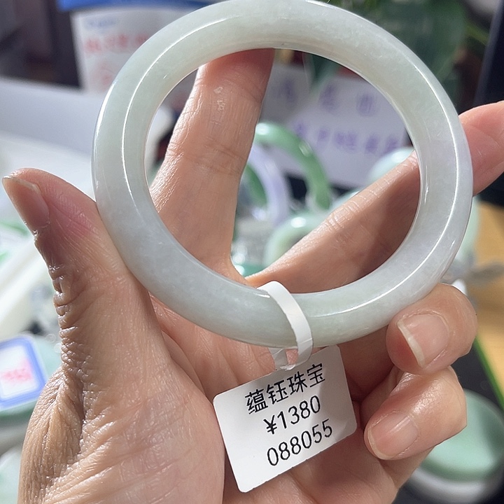 翡翠未镶嵌手镯纯天然缅甸翡翠手镯
