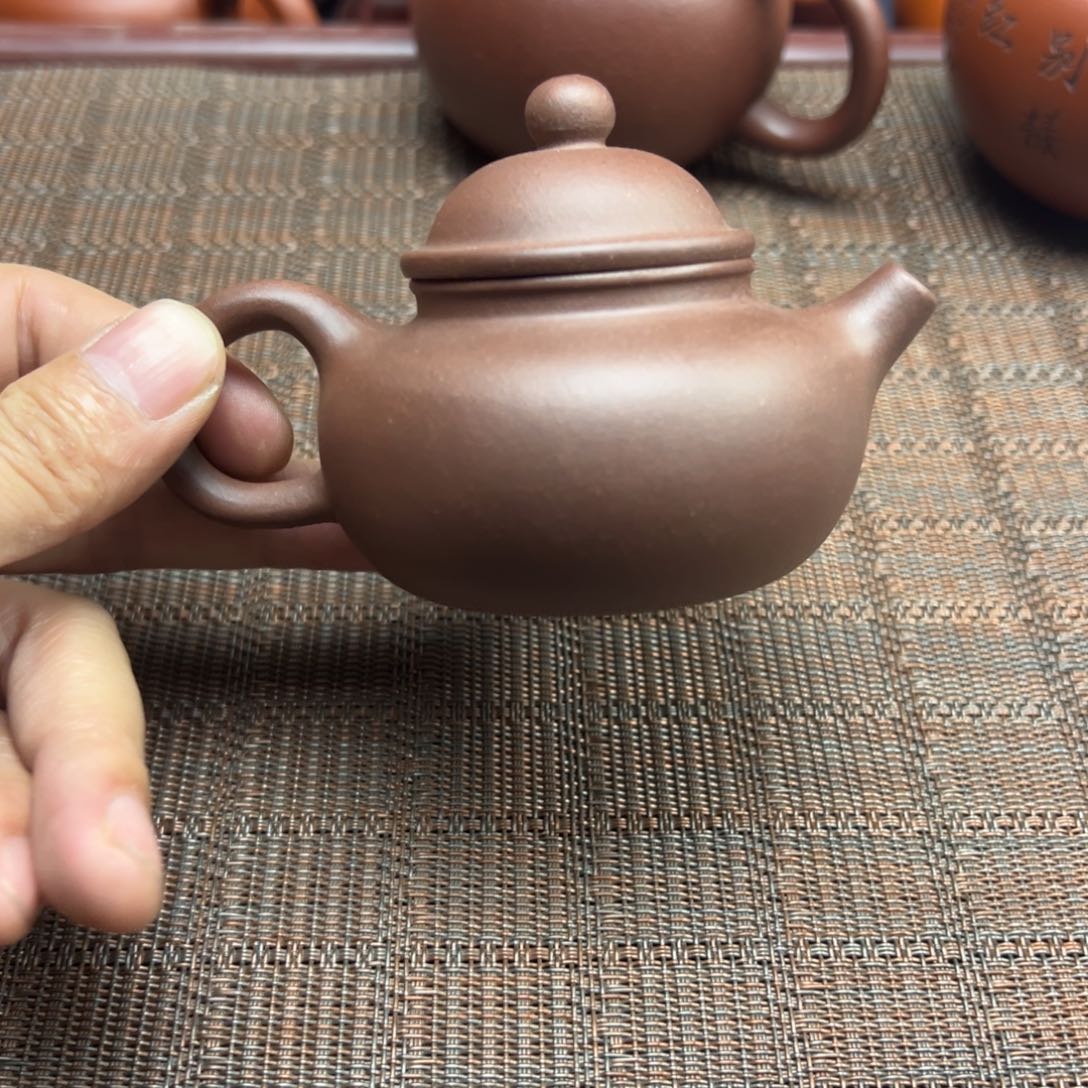 紫砂茶壶宜兴原矿紫砂壶130毫升容量